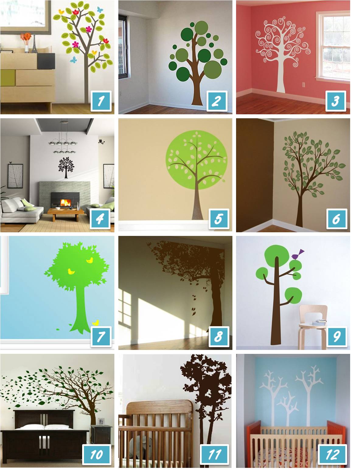 The Enchanted Forest Of Tree Wall Decals