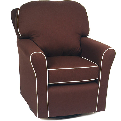 Enchanted Camelot Glider in Espresso with Eggshell Piping $384.88