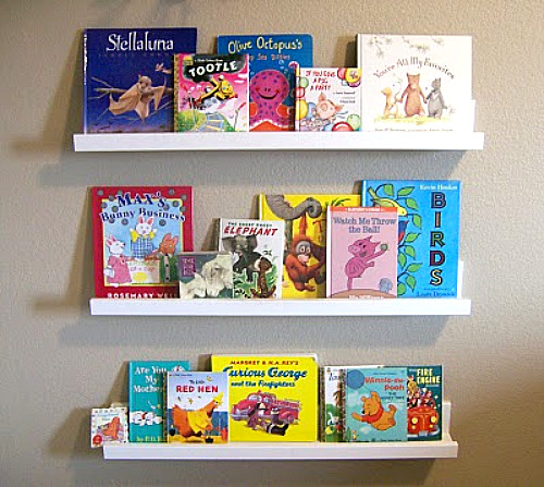 DIY Kids Bookshelf