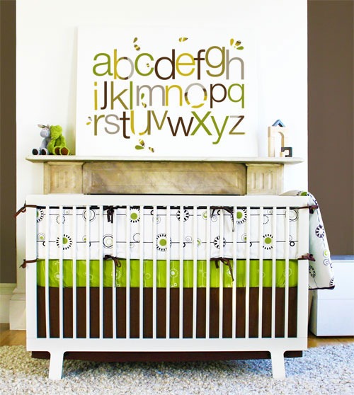 Modern Nursery Bedding & Nursery Decor