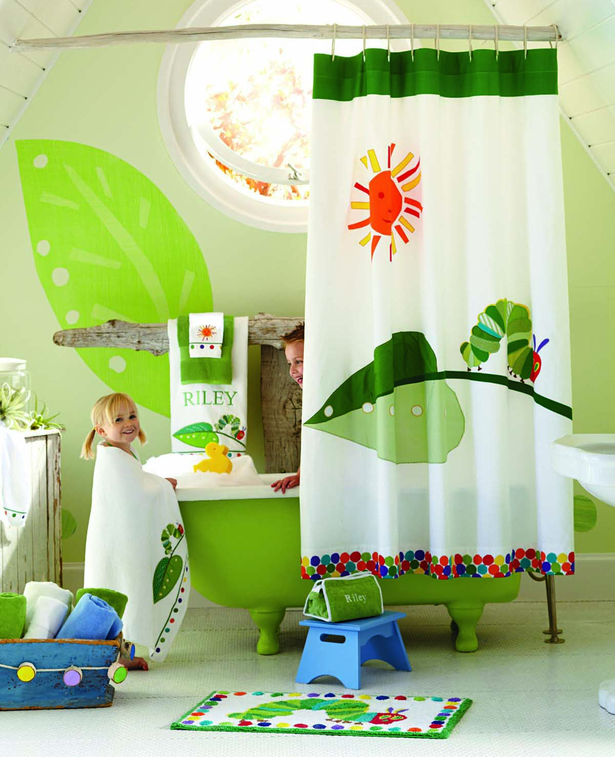 The very hungry caterpillar bathroon lifestyle