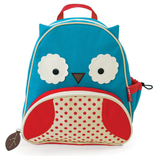 For toddlers headed off to daycare, I like this darling owl backpack ...