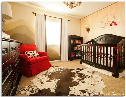 Design Reveal: Boy's Western Theme Cowboy Baby Nursery