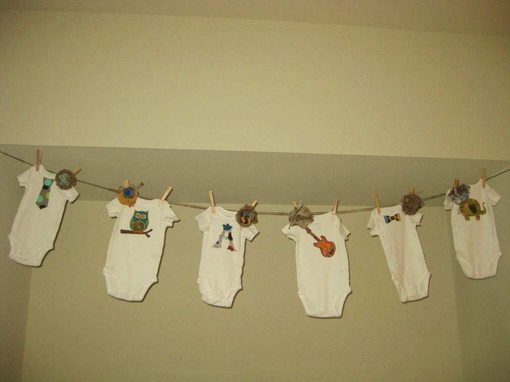 301 New baby shower party supplies austin tx 223 Baby A's Classic Burlap and Blue Shower   Project Nursery 