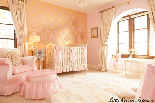 Girly Baby Nursery