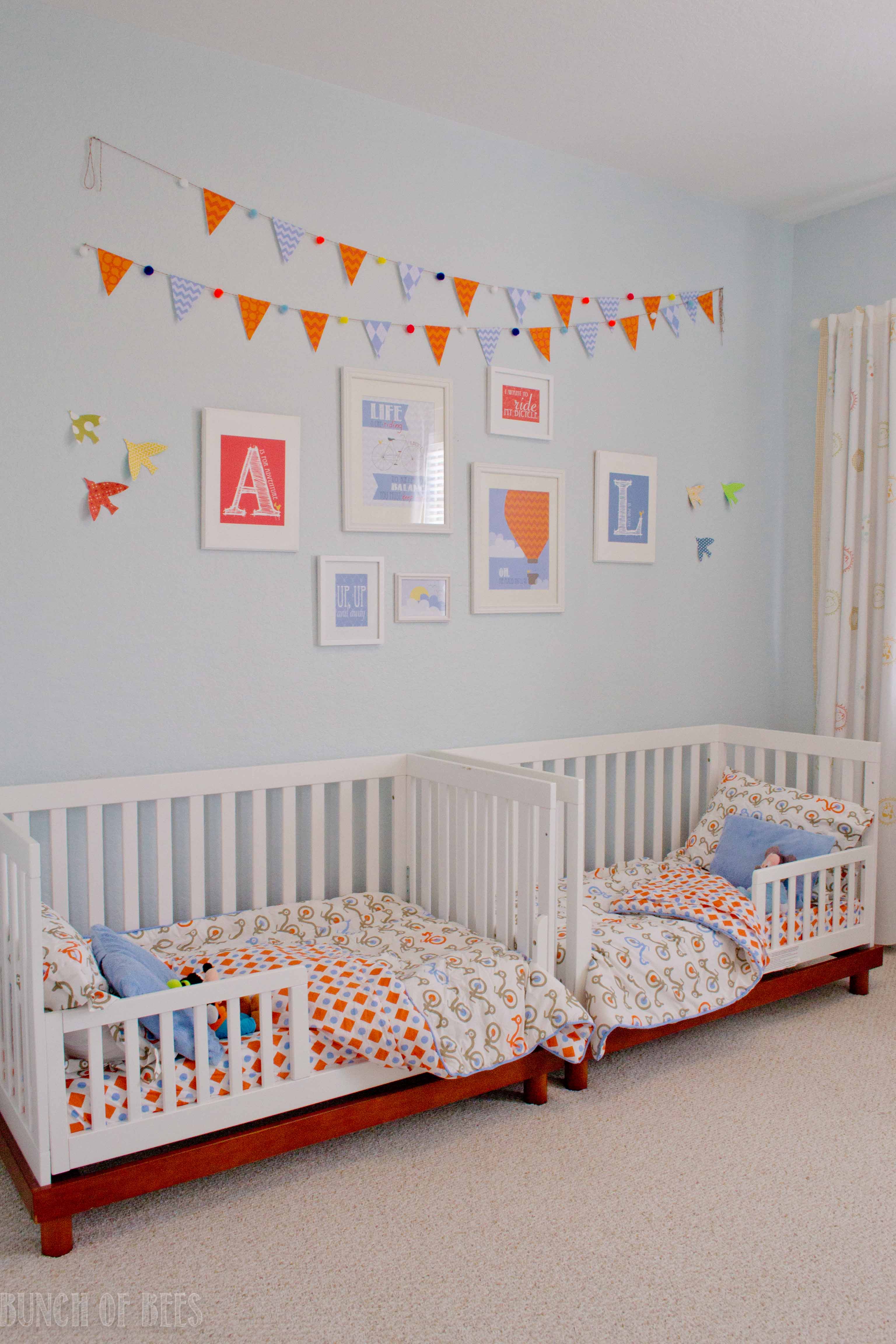 Twin Boys Toddler Room - Project Nursery