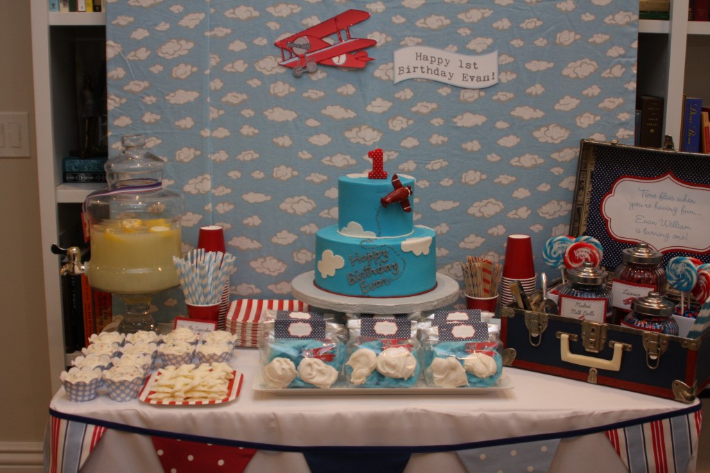  You’re Having Fun, Evan William is Turning One! (airplane theme