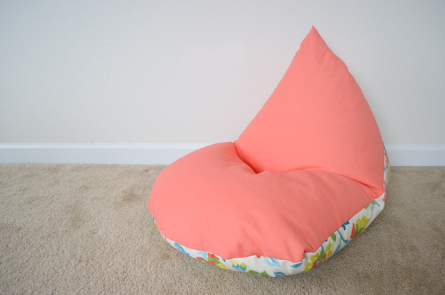 how to make a barbie bean bag chair