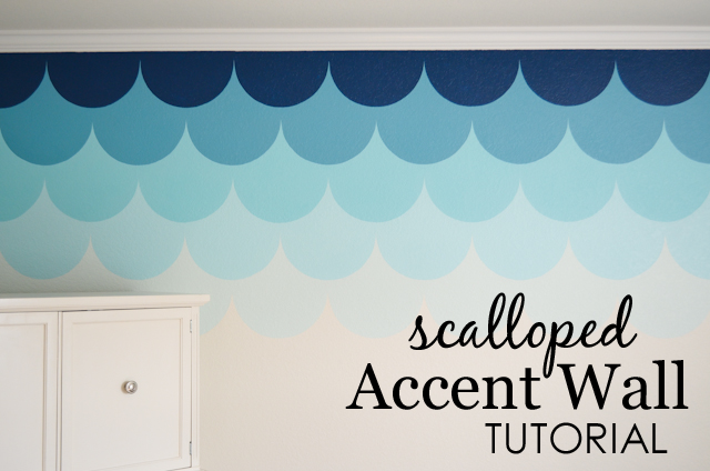 Scalloped Accent Wall Tutorial