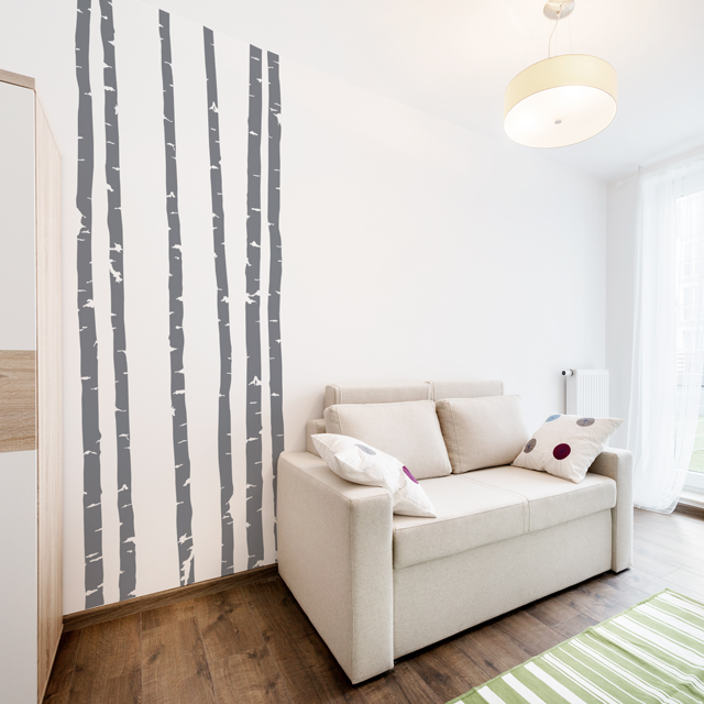 Birch Trees Wall Decal