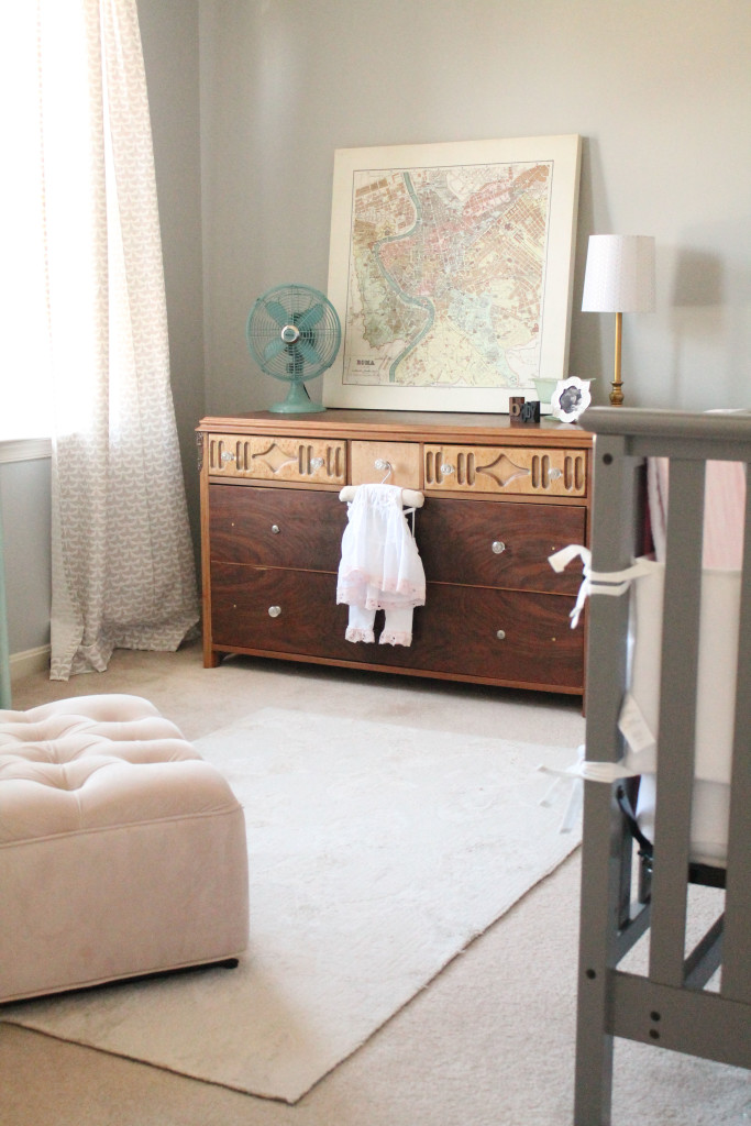 Gray, Mint and Gold Nursery