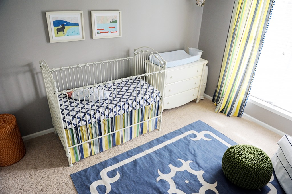 Navy and Gray Nursery