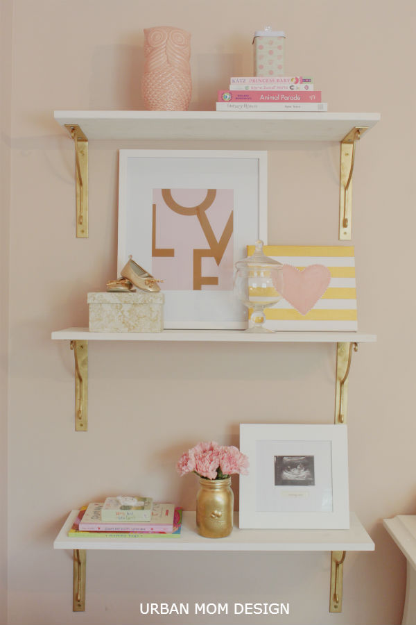 Blushing Over. Taking decor are Pink. gold room diy Baby Nurseries  Over, Pink Move