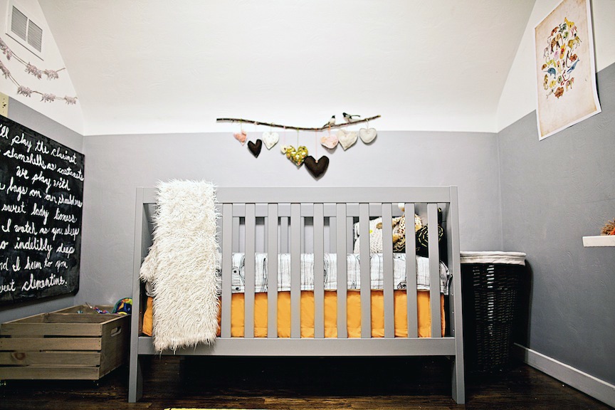 Yellow and Gray Nursery