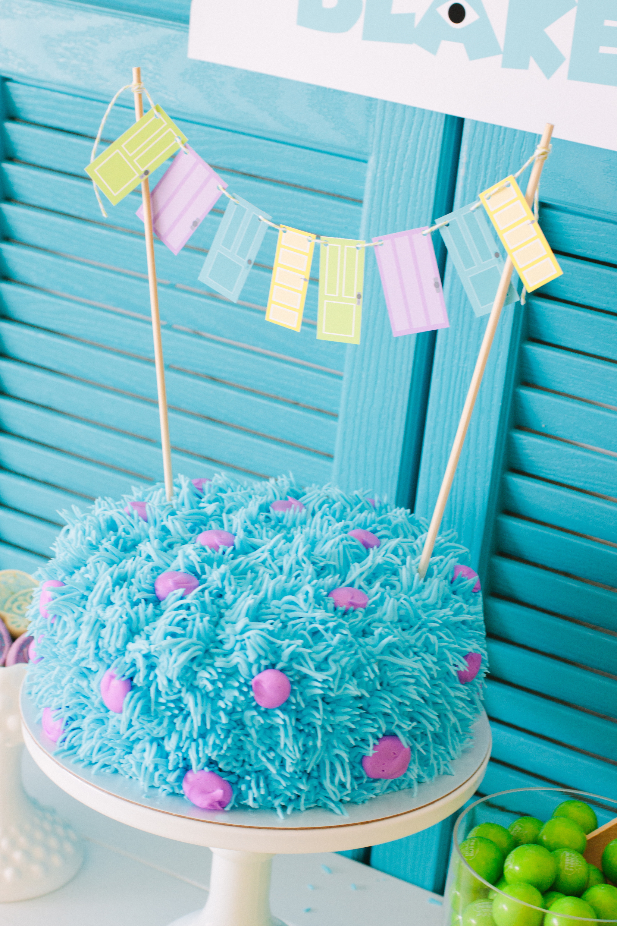 Monsters, Inc. Inspired Birthday Party Project Nursery