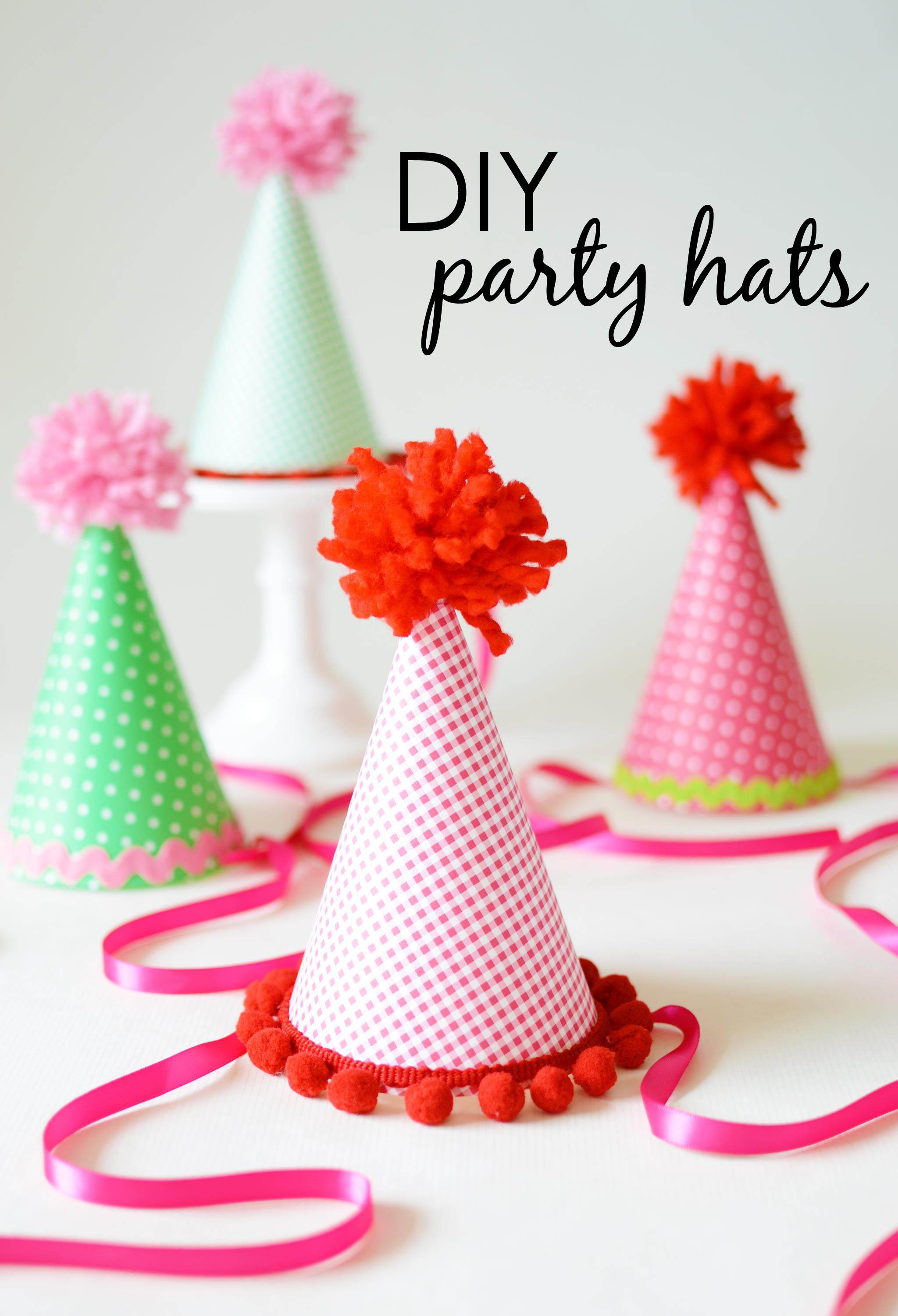 DIY Party Hats Project Nursery