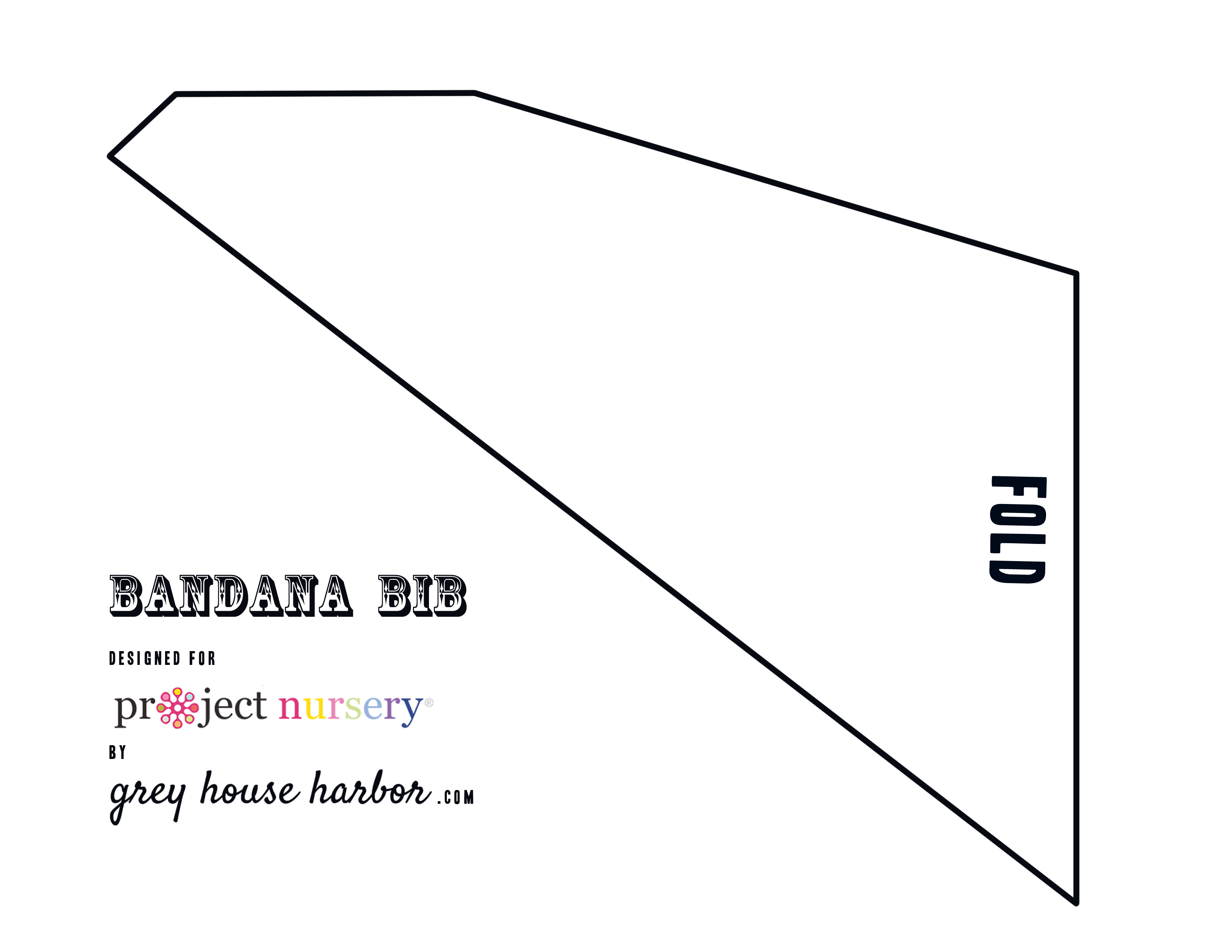 Free Bandana Bib Pattern