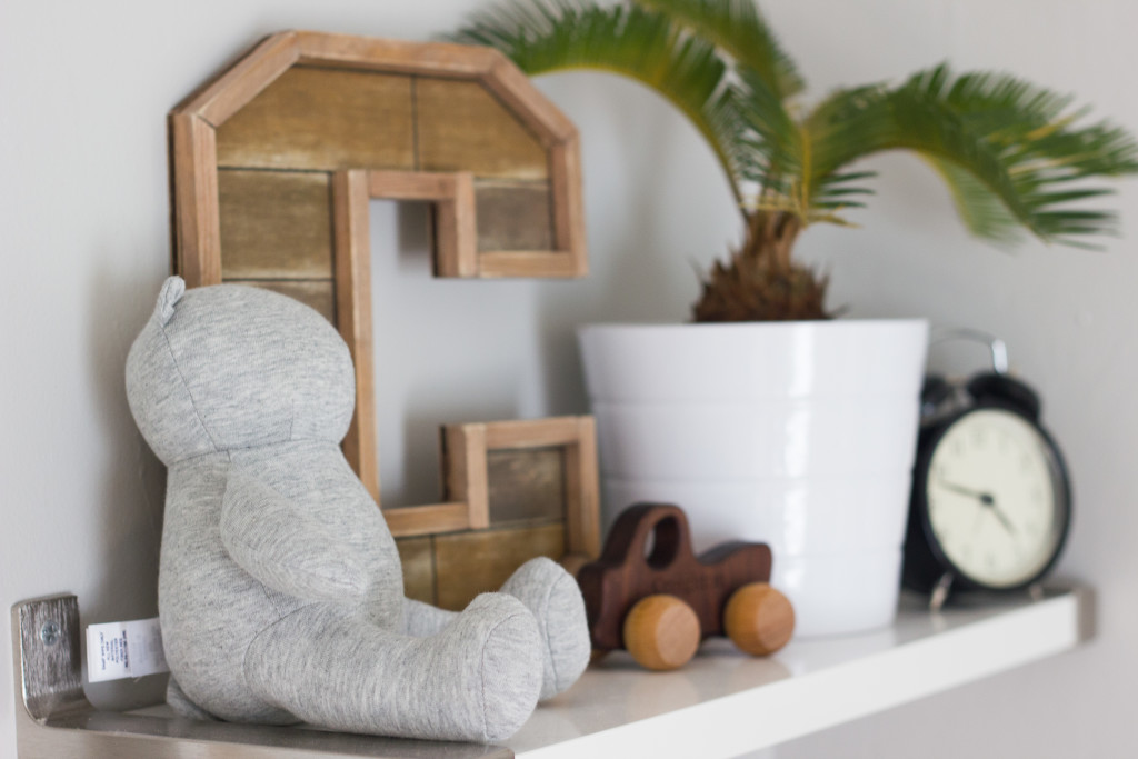 Natural Wood Accents in Nursery