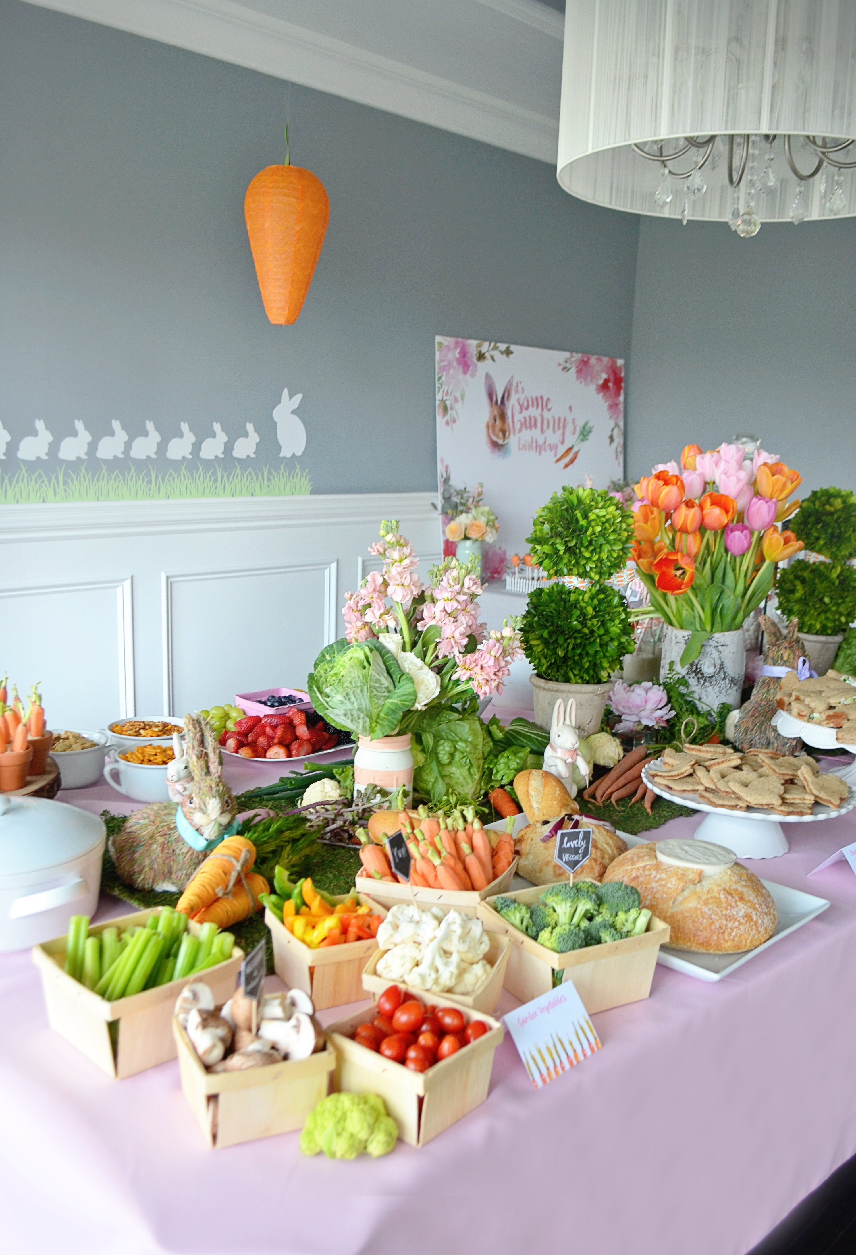 Bunny-Themed Birthday Party - Project Nursery