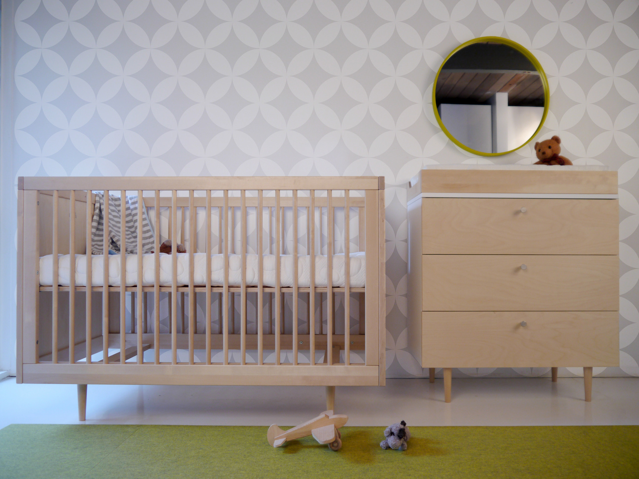 Ulm Crib and Dresser from Spot on Square