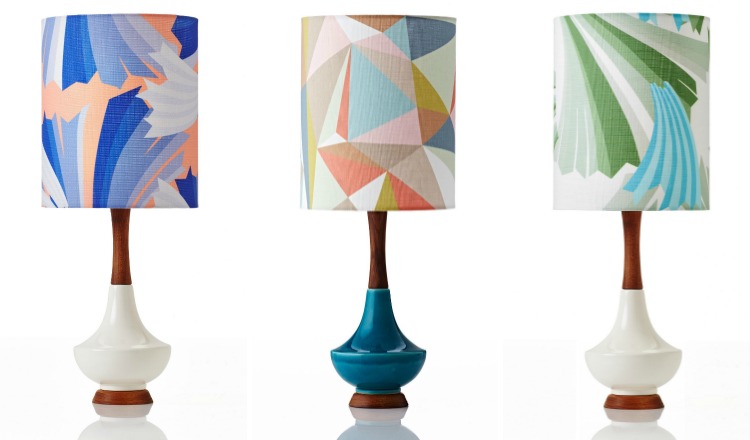 Lamps from Retro Print Revival