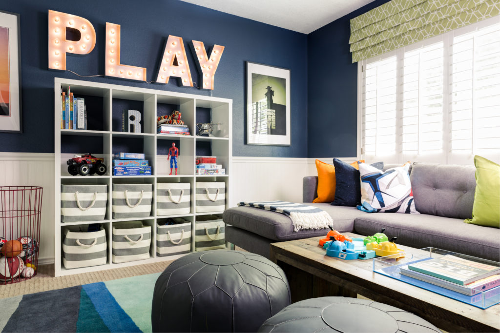 basic living room play set design