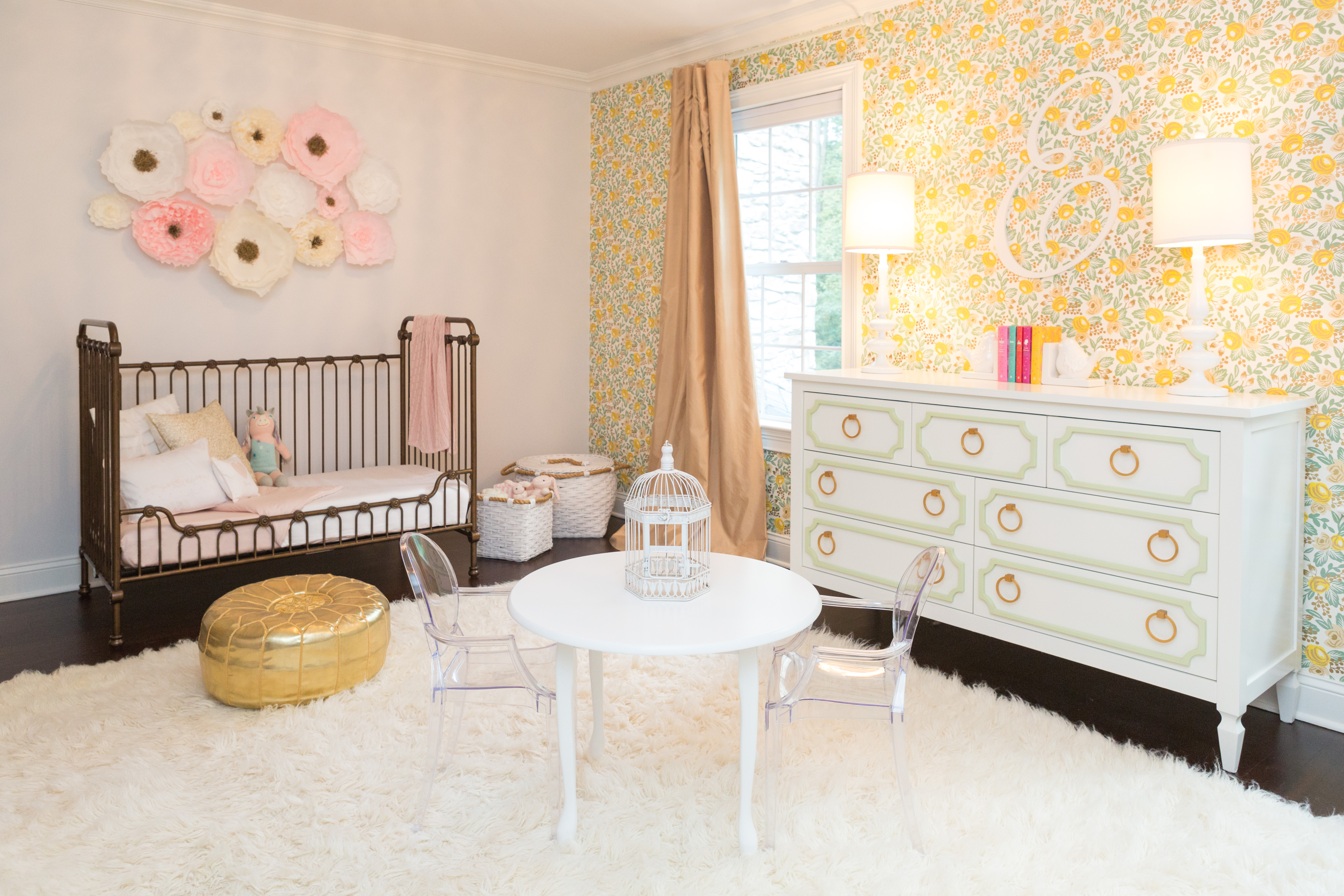 Glamourous Girls Toddler Room
