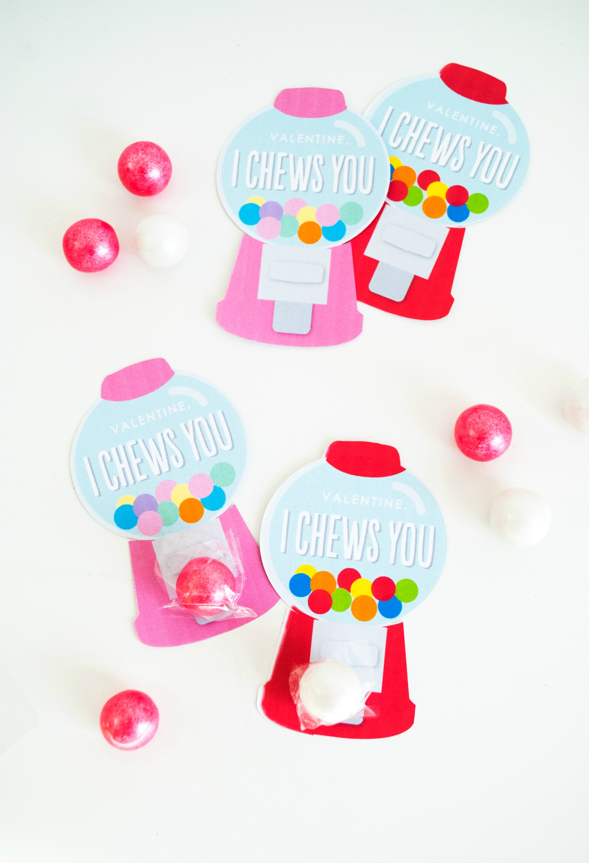 DIY Gumball Machine Valentines with Cricut - Project Nursery