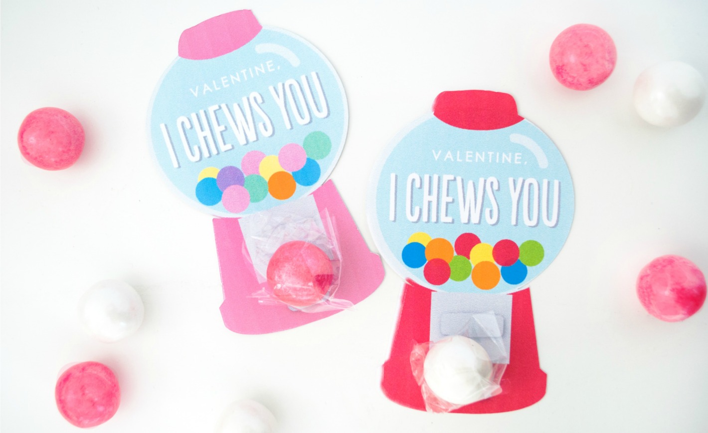 DIY Gumball Machine Valentines with Cricut - Project Nursery