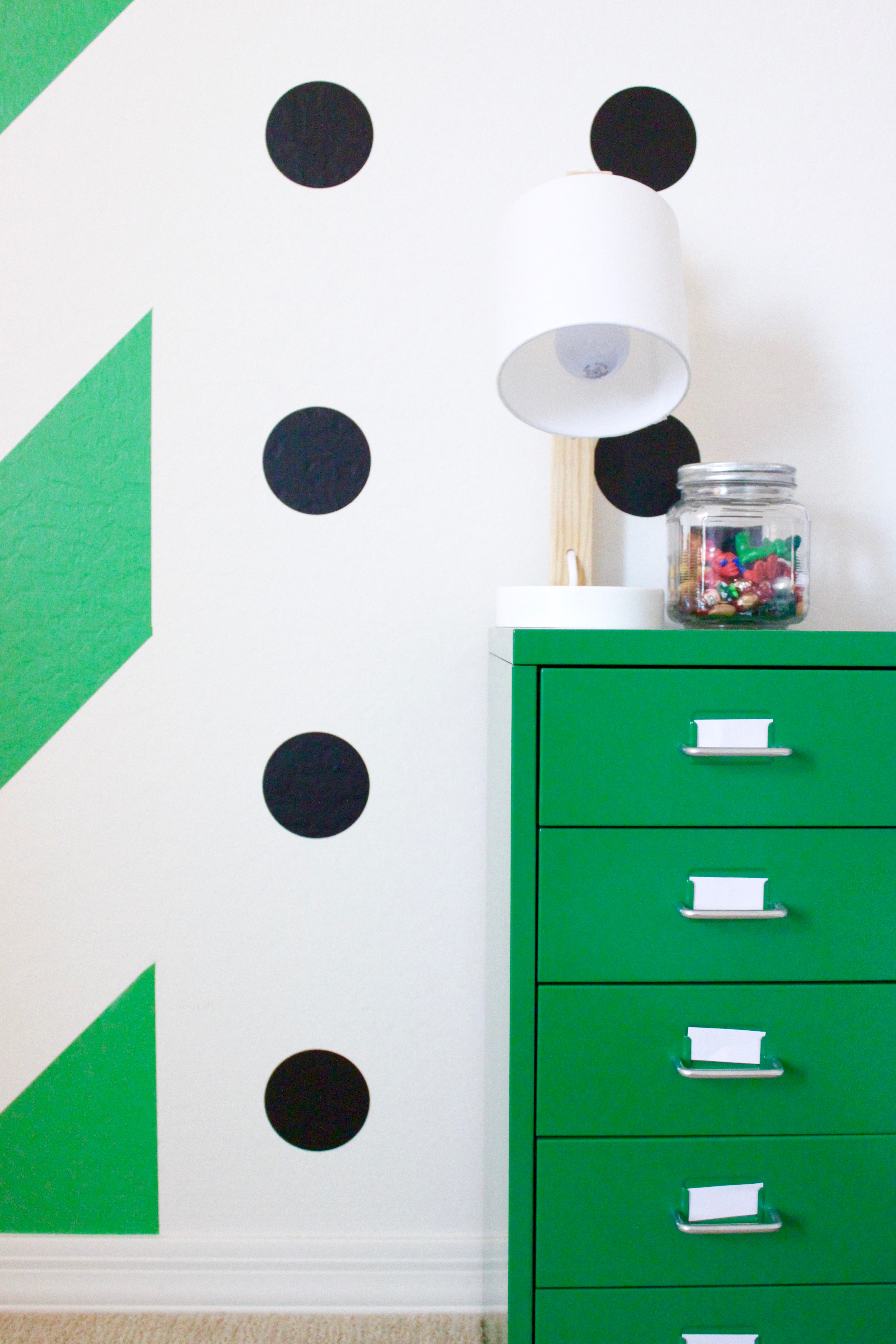 Colorful Modern Superhero Boys Room