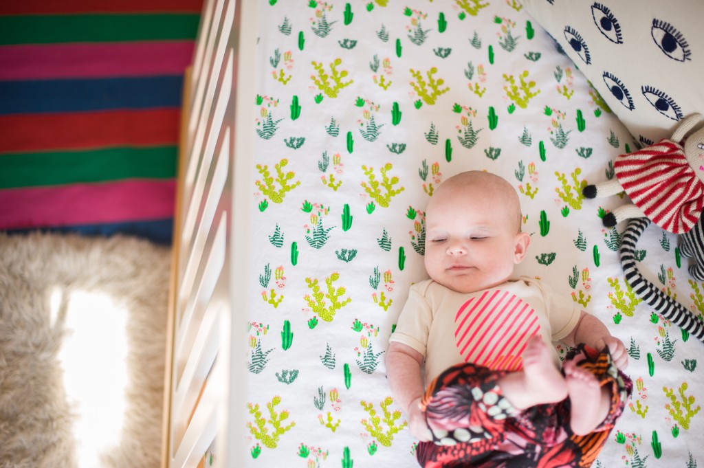 Whimsical Nursery with Cactus Crib Sheet - Project Nursery
