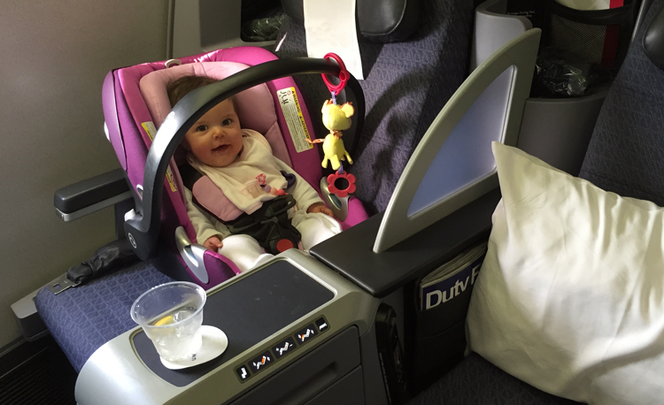 Baby Flying on Airplane - Project Nursery