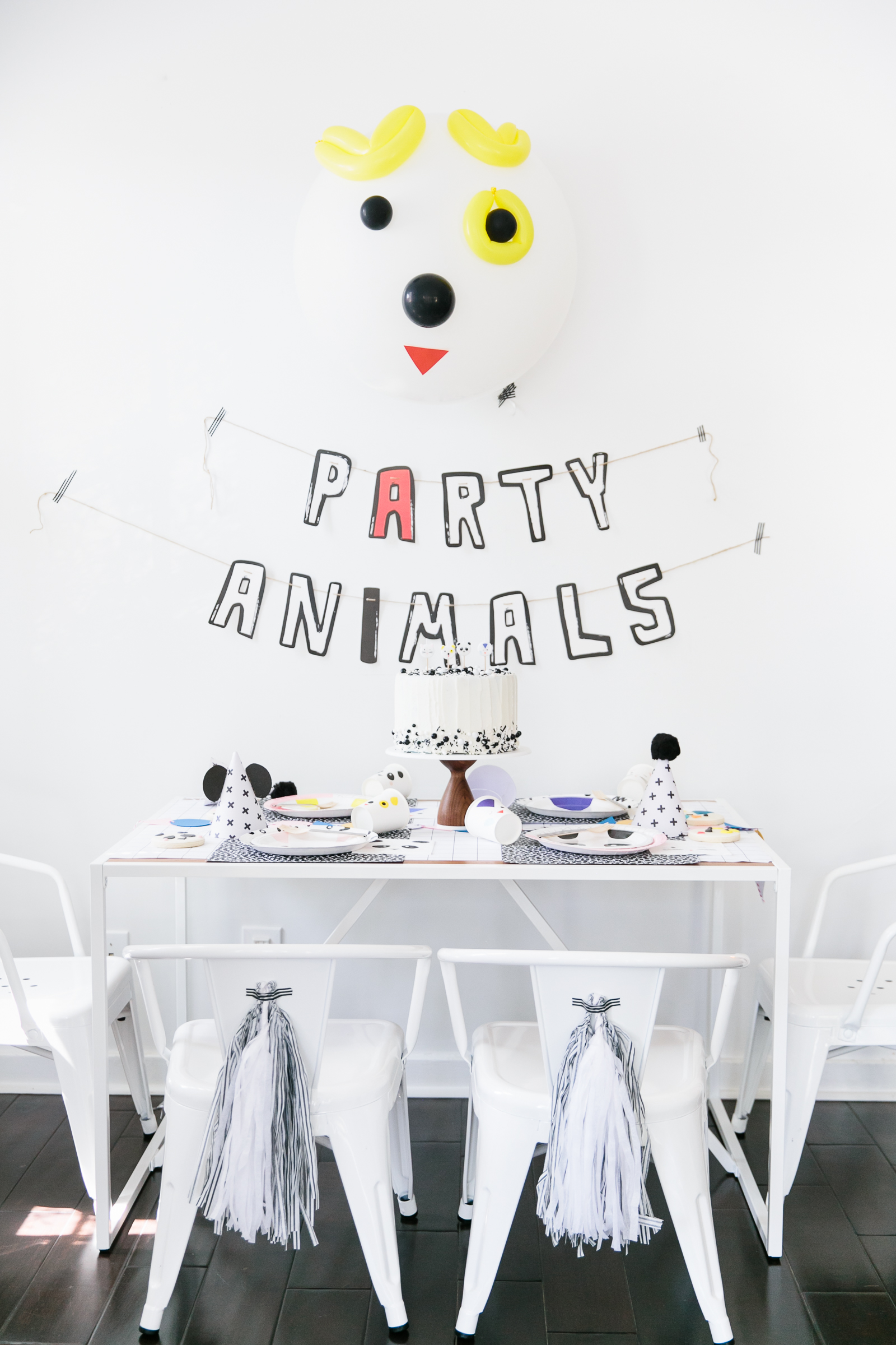 The Coolest Modern Party Animals Birthday Party on the Block - Project  Nursery