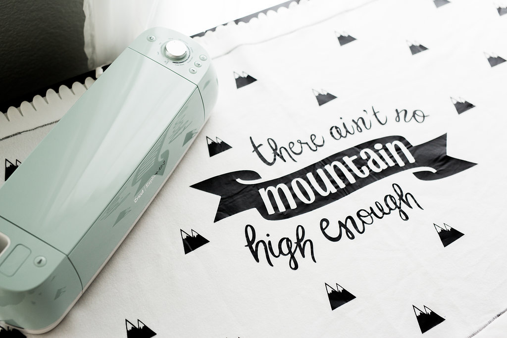 There Ain't No Mountain High Enough DIY Blanket Tutorial - Project Nursery