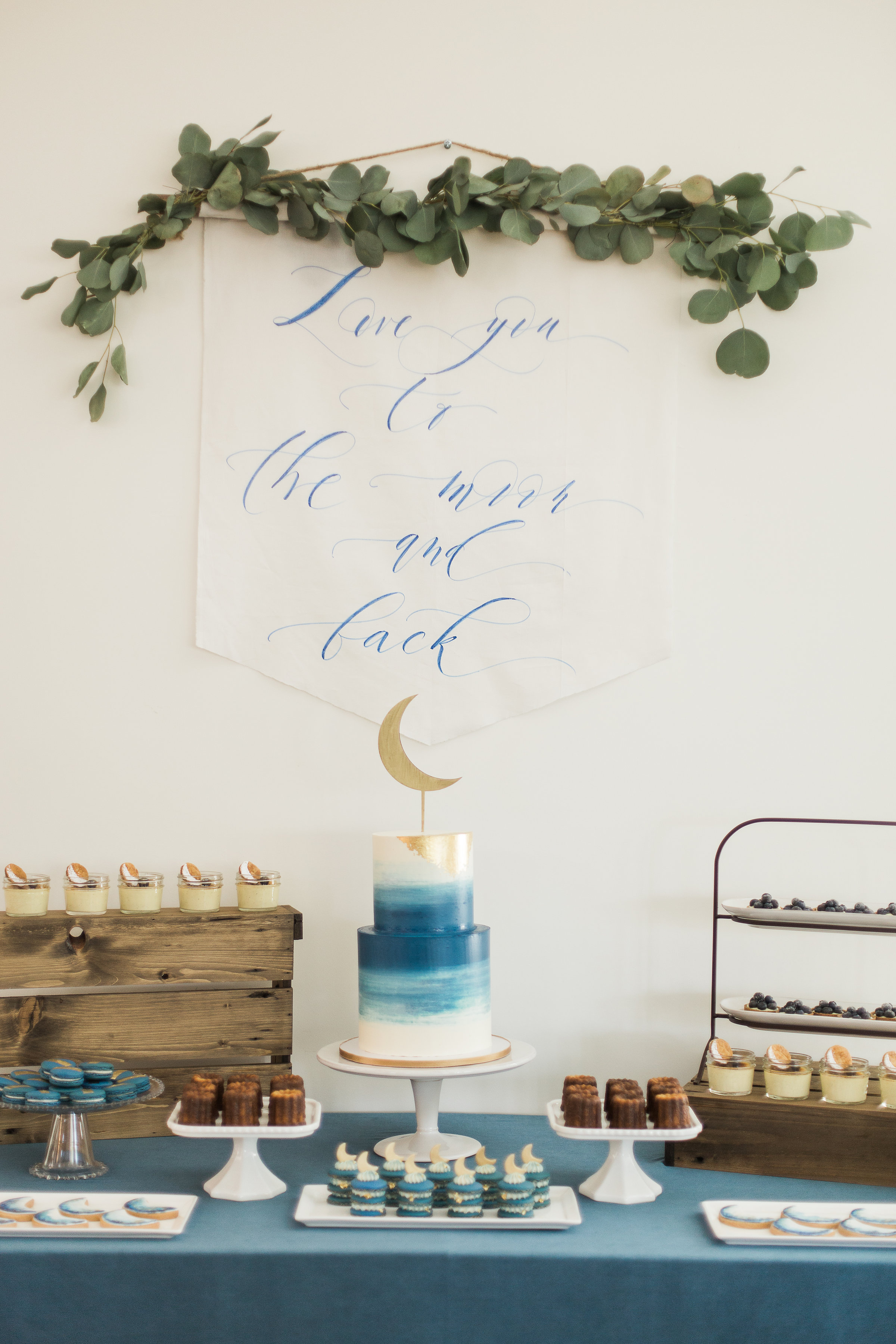Love You to the Moon Baby Shower - Project Nursery