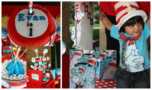 cat in the hat party theme