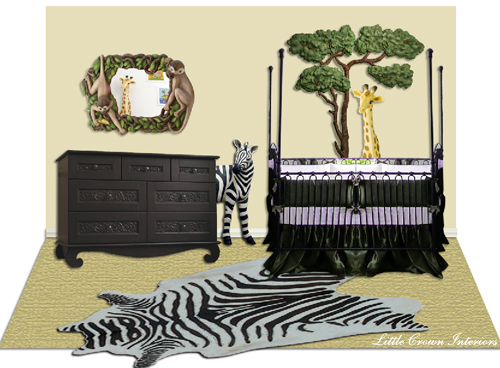 wallpaper borders for nursery. First Wallpaper Border: Zebra