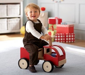 pottery barn ride on toys