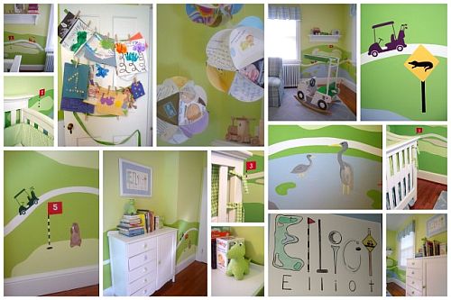 Golf Inspired Nursery