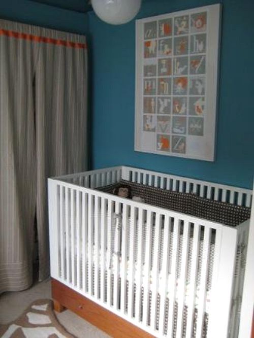 Modern Blue Boy S Nursery