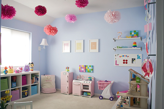 Decorating With Paper Pom Poms