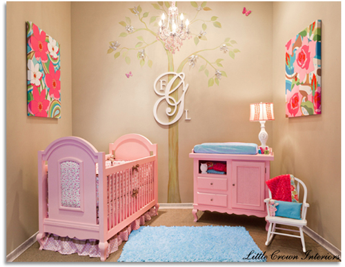 Hope Crib nursery design by Little Crown Interiors