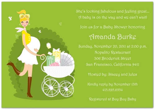 Custom Baby Shower Invitations and Birth Announcements