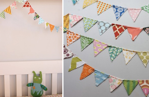 bunting for baby room