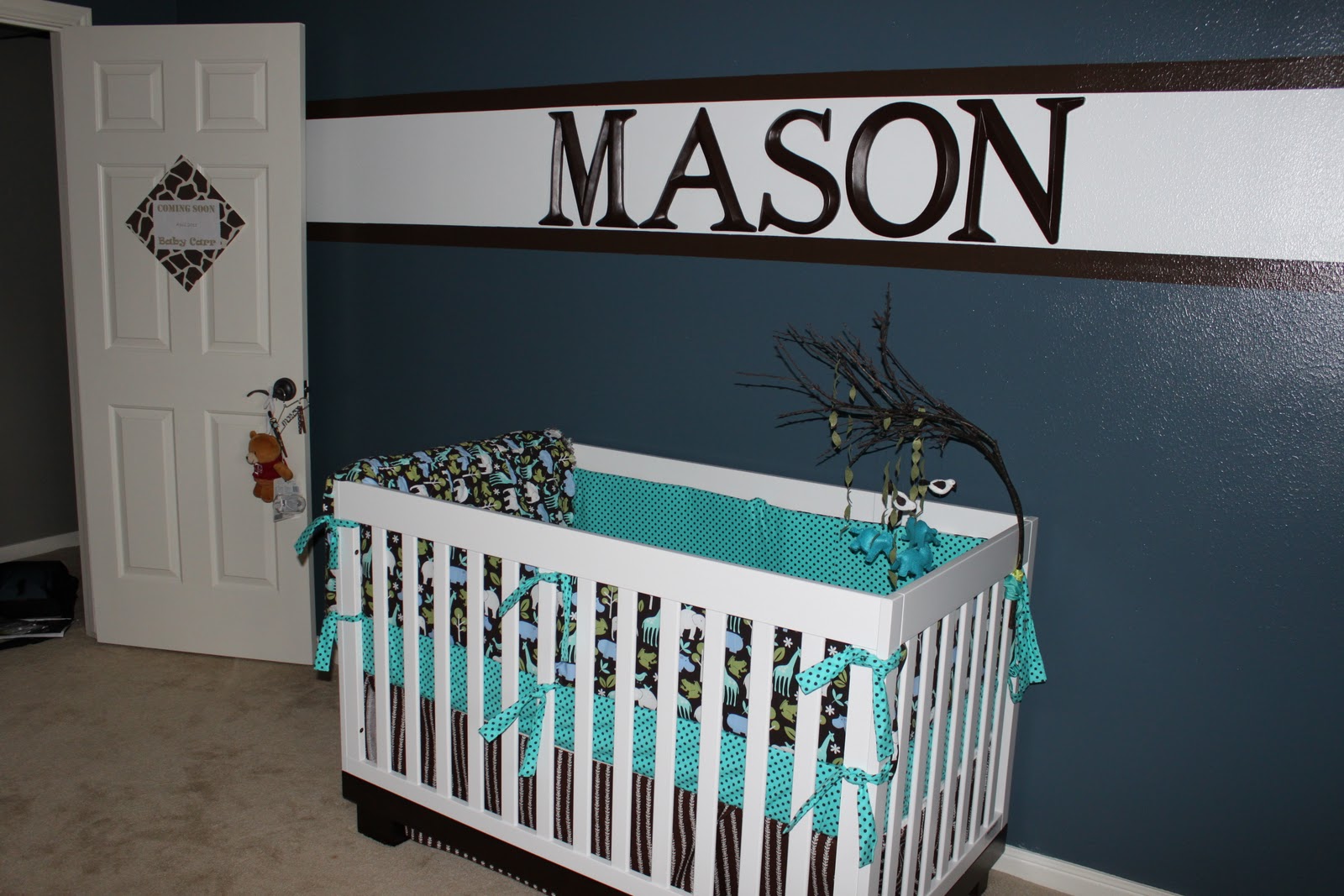 Mason's Modern Safari - Project Nursery