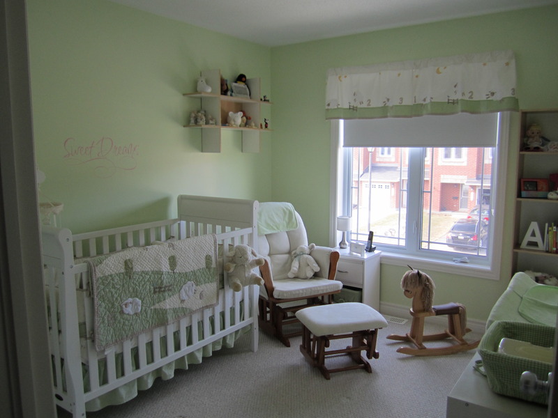 neutral baby nursery ideas green