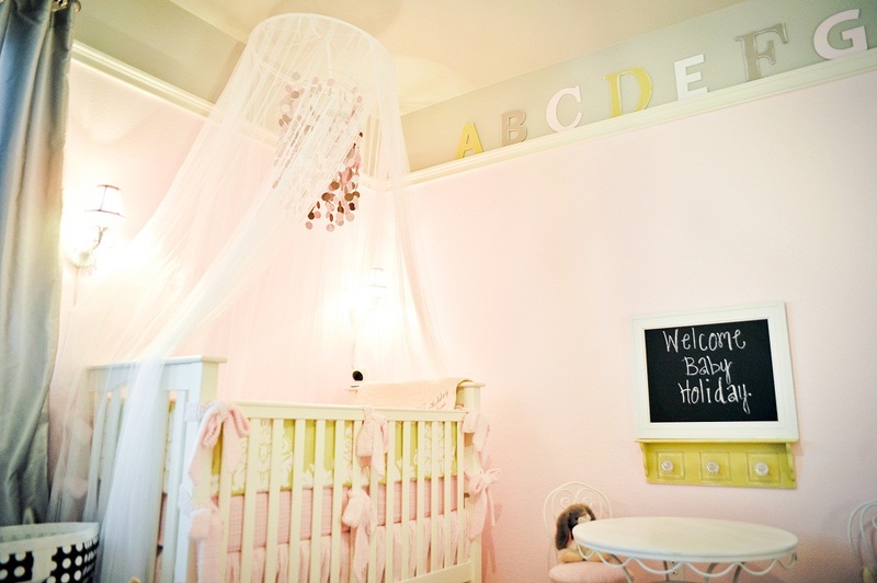 Contemporary Shabby Chic Project Nursery