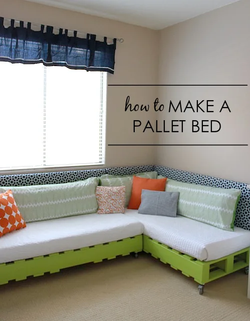 How to Make a Pallet Bed - Project Nursery