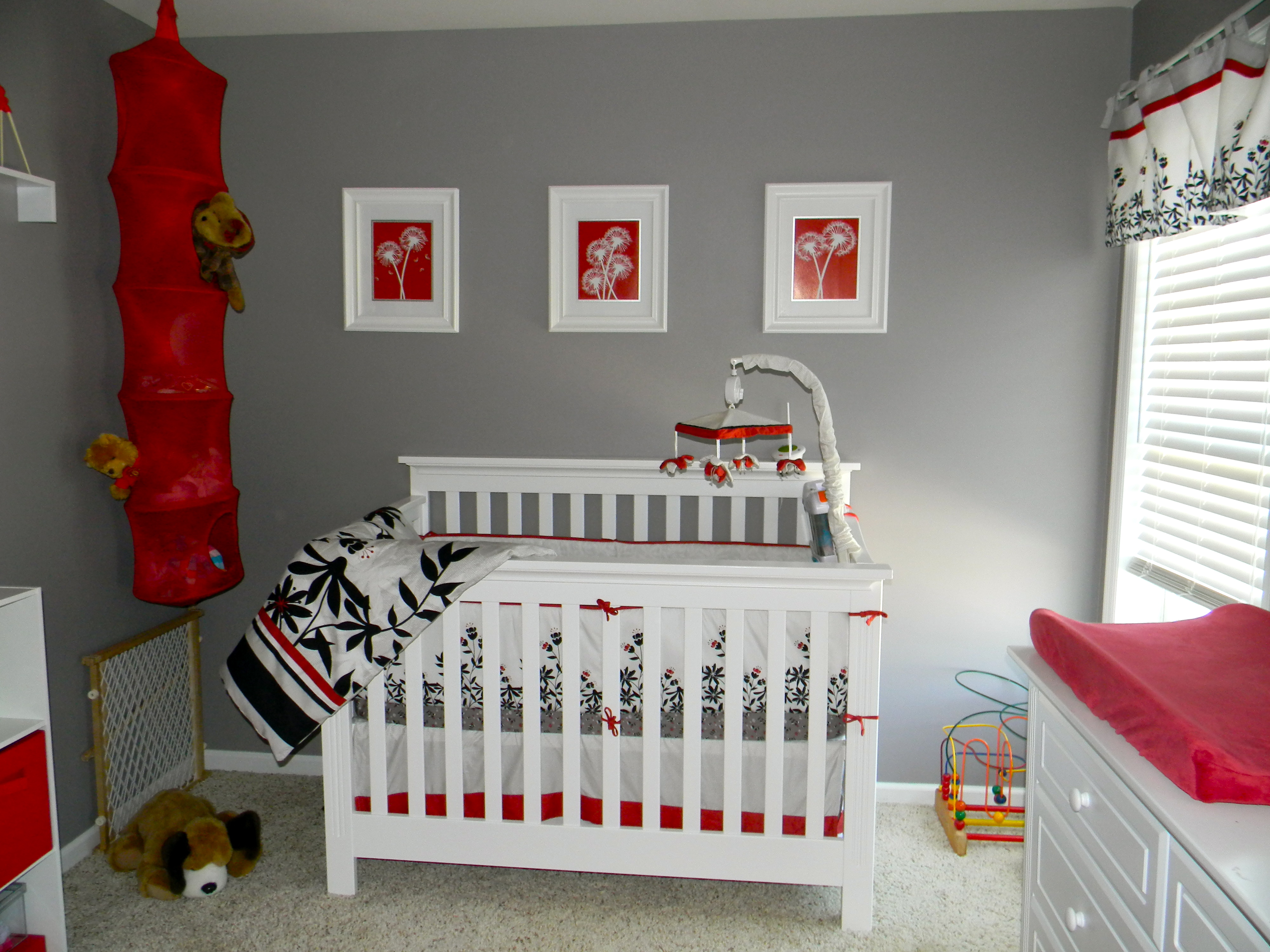 Red deals nursery ideas