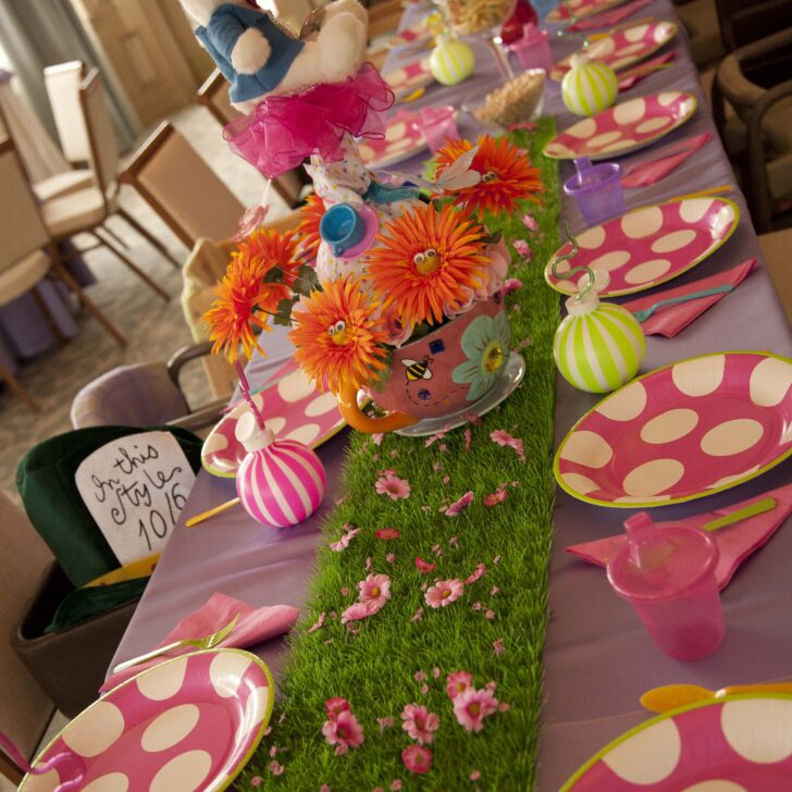 Alice in Wonderland Mad Hatter Tea Party Decorations / Onederland